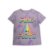 Wonder Nation Girls Pink Floyd T-Shirt, Sizes 4-18 & Plus