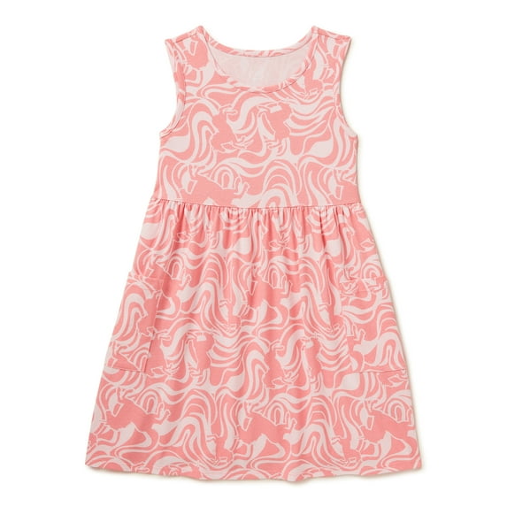Wonder Nation Girls Play Dress, Sizes 4-18 & Plus