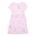 thumbnail image 1 of Wonder Nation Girls Play Dress with Short Sleeves, Sizes 4-18 & Plus, 1 of 3