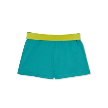 Wonder Nation Girls Play Shorts, Sizes 4-18 and Plus