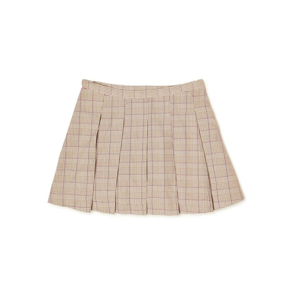 Wonder Nation Girls Pleated Skirt, Sizes 4-18 & Plus