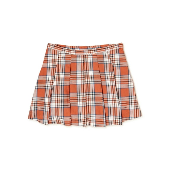 Wonder Nation Girls Pleated Skirt, Sizes 4-18 & Plus