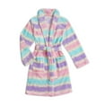 thumbnail image 1 of Wonder Nation Girl's 4-18 & Plus Plush Fleece Bathrobe, Multicolor, 1 of 2