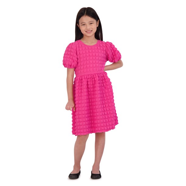 Wonder Nation Girls Popcorn Dress, Sizes 416 & Plus