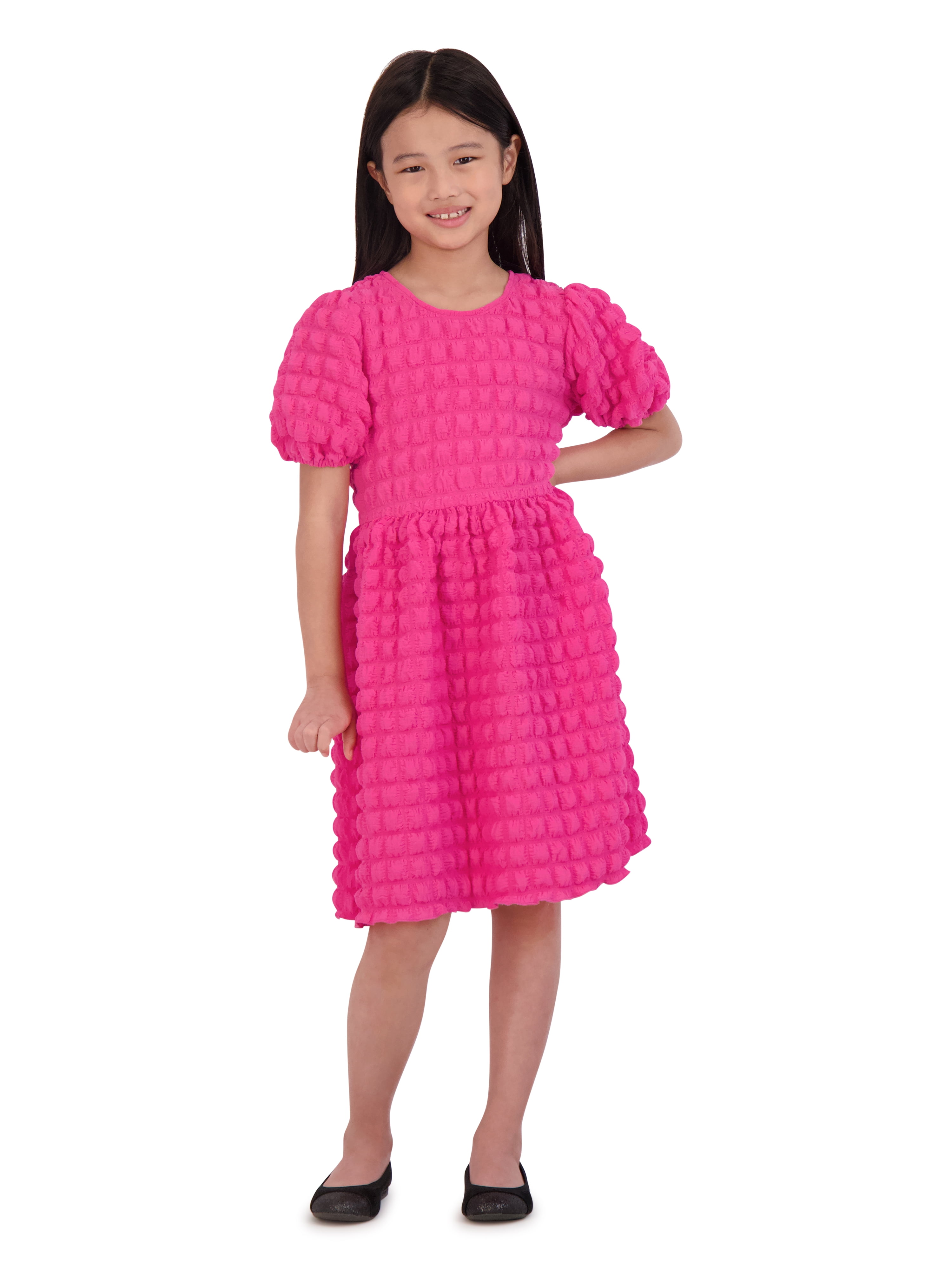 Wonder Nation Girls Popcorn Dress, Sizes 4-16 & Plus - Walmart.com