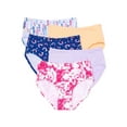 thumbnail image 1 of Wonder Nation Girls Premium Brief Underwear, 5-Pack, Sizes S-XL, 1 of 6