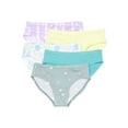 thumbnail image 1 of Wonder Nation Girls Premium Hipster Underwear, 5-Pack, Sizes S-XL, 1 of 6