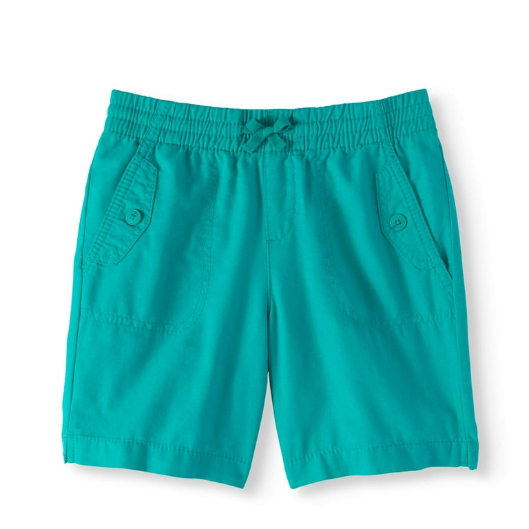 Wonder Nation Girls Pull On Bermuda Shorts Walmart