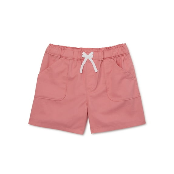 Wonder Nation Girls Pull On Shorts, Sizes 4-18 & Plus