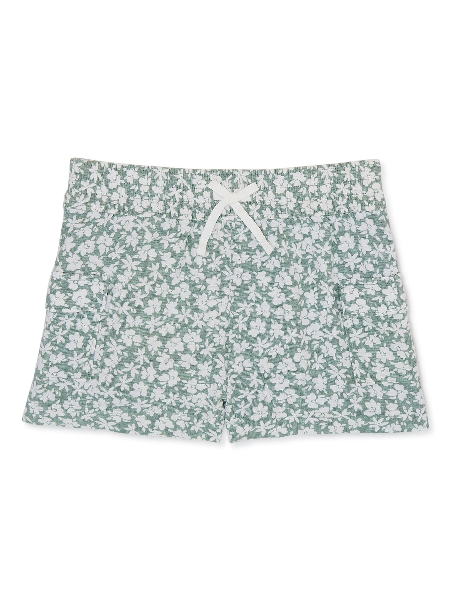 Wonder Nation Girls PullOn Shorts, Sizes 418 & Plus