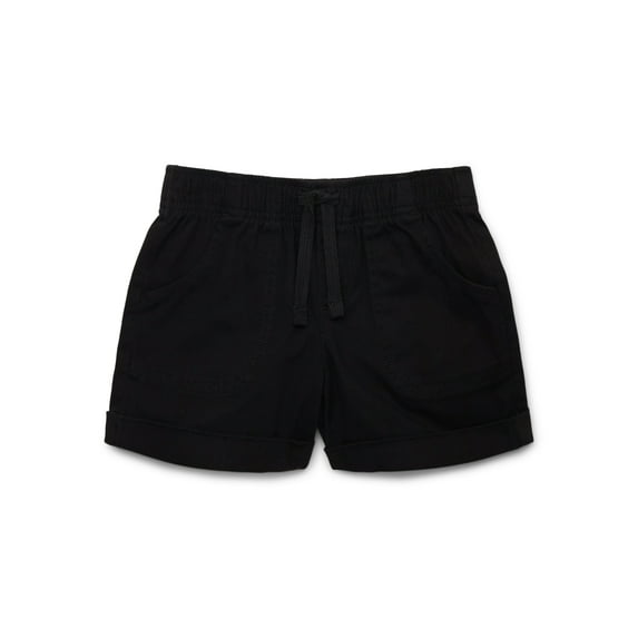 Wonder Nation Girls Pull-On Shorts, Sizes 4-18 & Plus