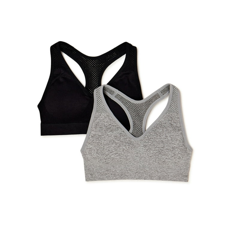 Ladies Imported High Quality Pack Of 2 Dry Fit Sports Bras Pack Of