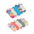 thumbnail image 1 of Wonder Nation Girls Rainbow Tie-Dye No-Show Socks, 10-Pack, Sizes S-L, 1 of 15