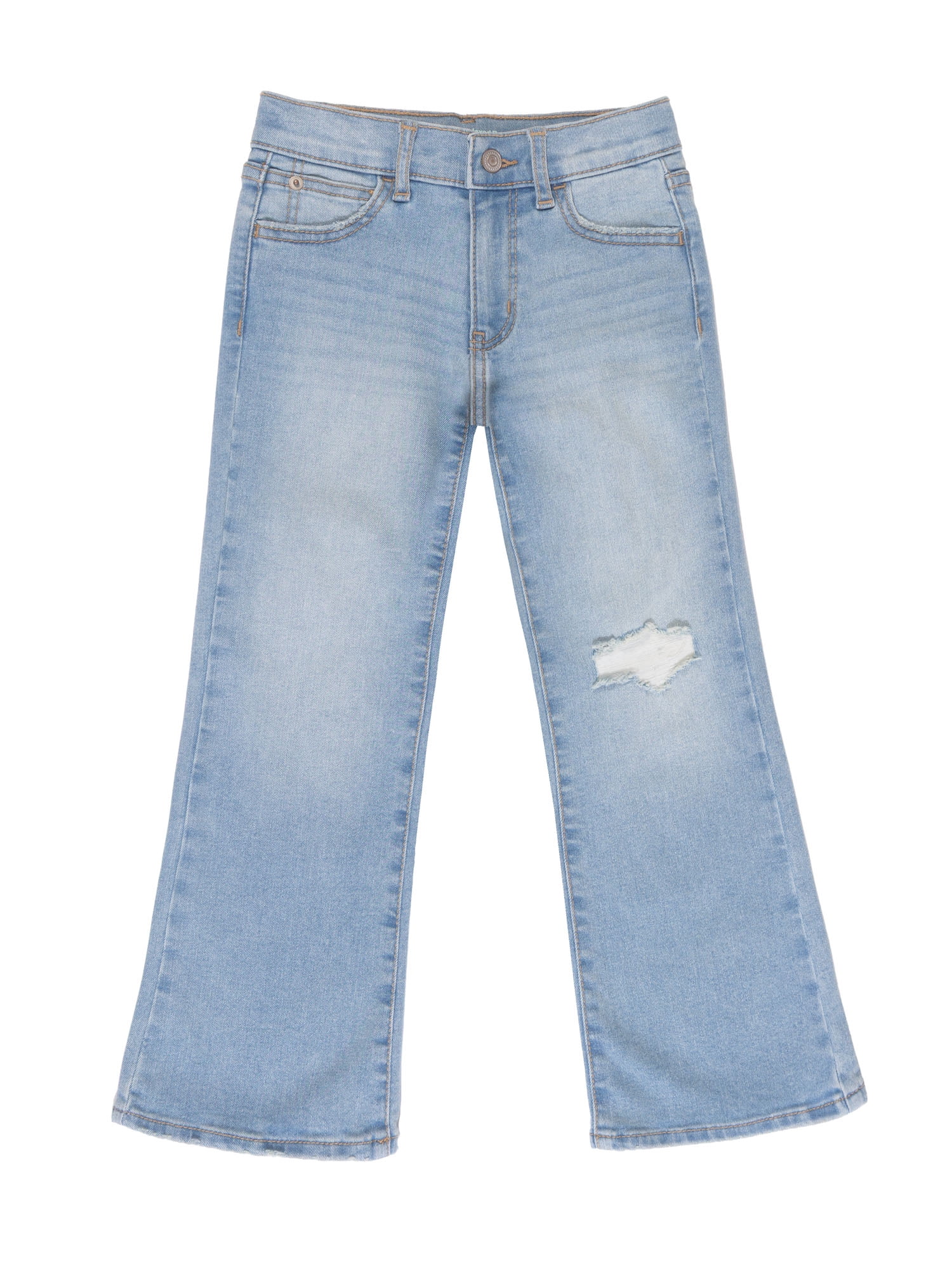 Wonder Nation Girls Relaxed Bootcut Jean, Sizes 5-18