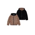 thumbnail image 1 of Wonder Nation Girls Reversible Faux Fur Hoodie, Sizes 4-18, 1 of 12