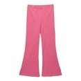 thumbnail image 1 of Wonder Nation Girls Ribbed Flare Pants, Sizes 4-18 & Plus, 1 of 3
