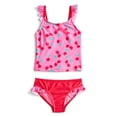 thumbnail image 1 of Wonder Nation Girls Ruffle Tankini Swimsuit, 2-Piece, Sizes 4-18, 1 of 3
