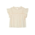 thumbnail image 1 of Wonder Nation Girls Ruffle Trend Top, Sizes 4-18 & Plus, 1 of 5