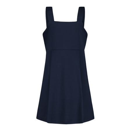 Wonder Nation Girls School Uniform Knit Jumper Dress, Sizes 4-16