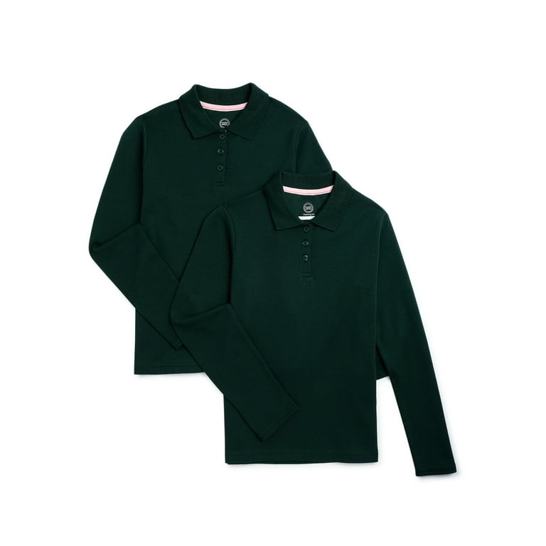 Green school top polo shirts