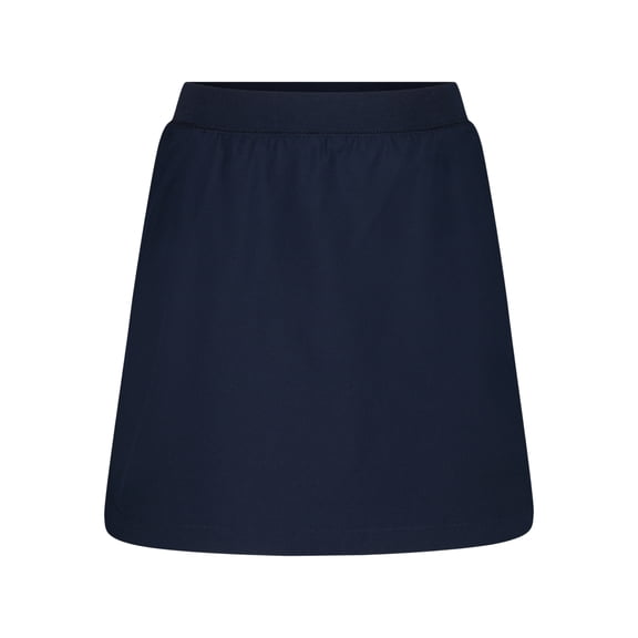 Wonder Nation Girls School Uniform Performance Scooter Skirt, Sizes 4-16