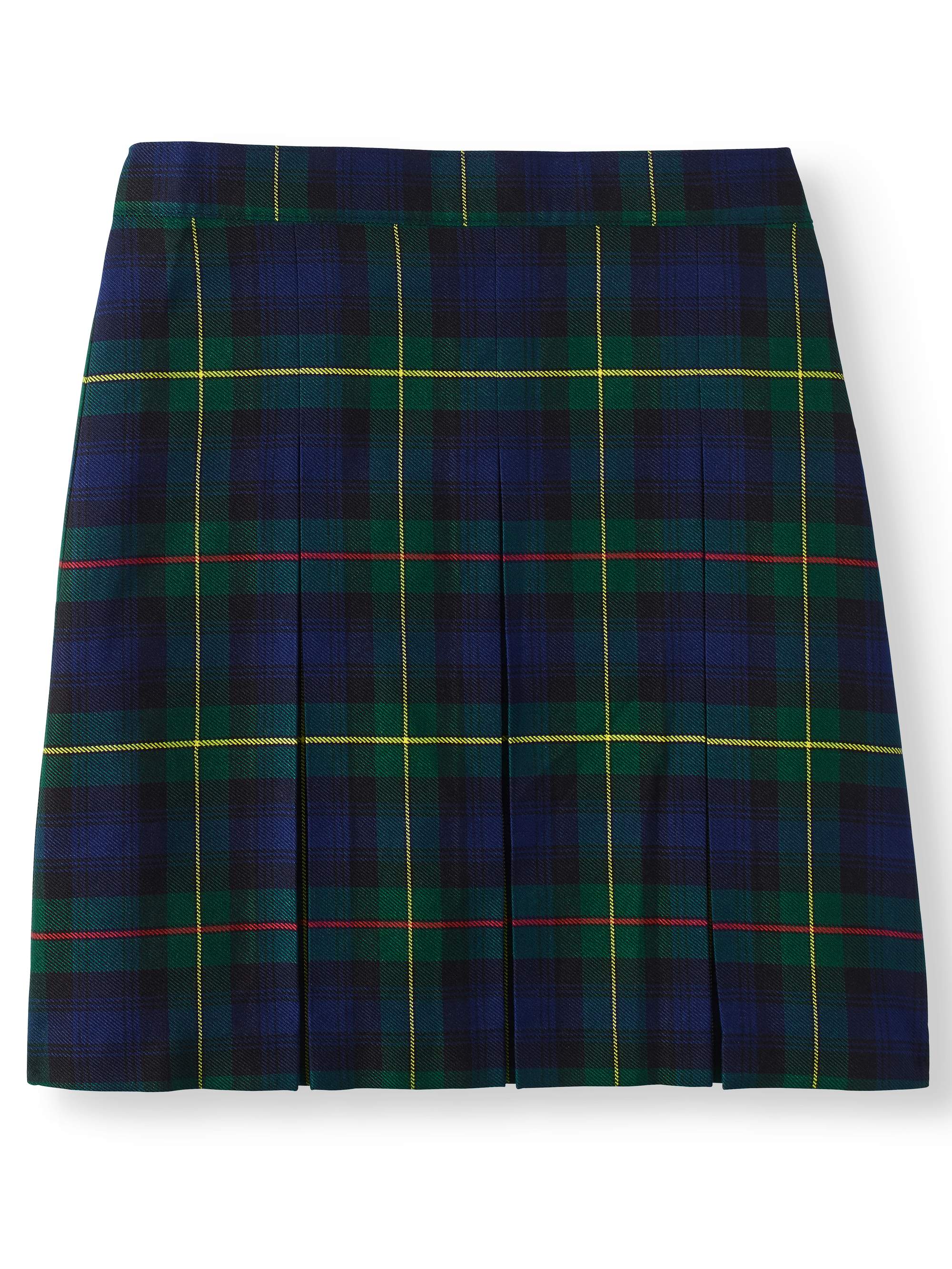 Wonder Nation Girls School Uniform Plaid Parochial Skirt, Sizes 4-16 - image 1 of 6