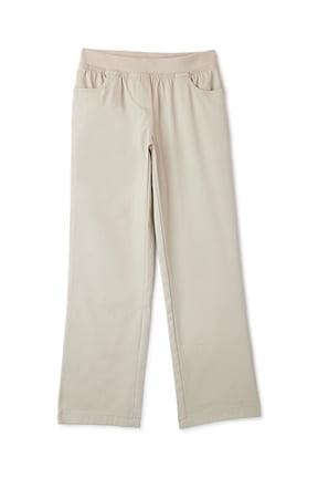 Girls School Uniform Pull On Pants, Sizes 4-16 & Plus
