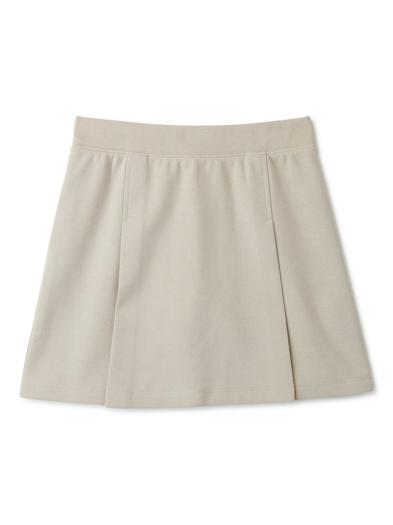 スカート Y's 21AW W/SAXONY ROLLER PAINT SKIRT 1 Wonder Nation Girls School Uniform Stretch Ponte Knit