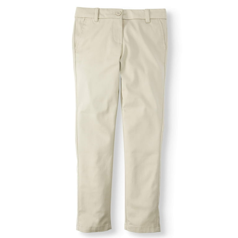 Walmart khaki shop pants girls