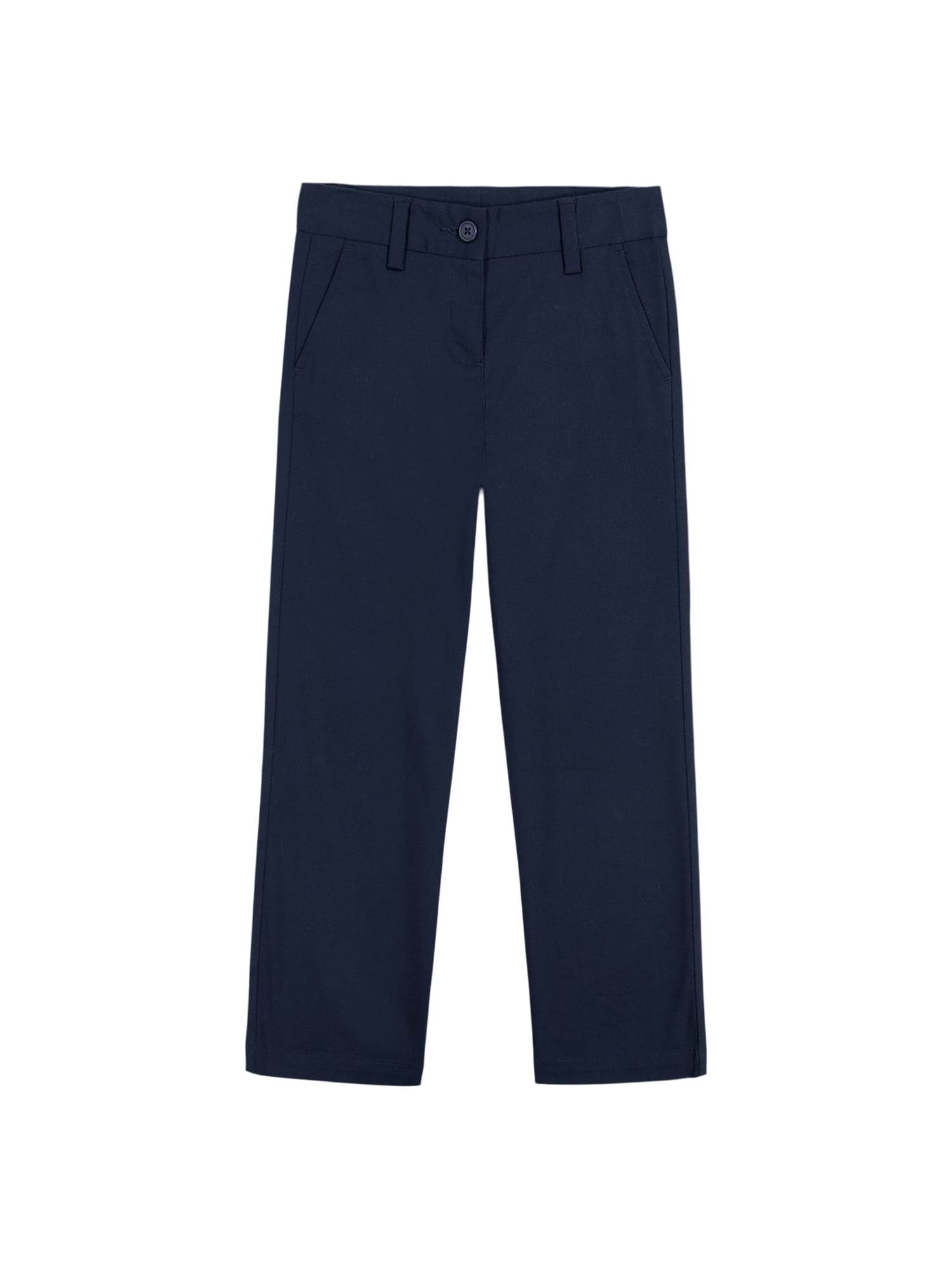 Wonder Nation Girls School Uniform Wide Leg Pants, Sizes 4-16