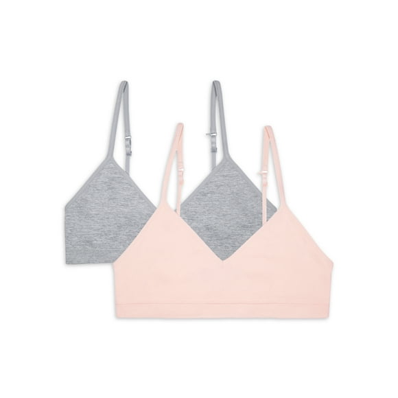 Girls Seamless Bra, 2-Pack, Sizes S-XXL