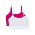 thumbnail image 1 of Wonder Nation Girls' Seamless Brami Recycled Bra, 2-Pack, Sizes XS-2XL, 1 of 2