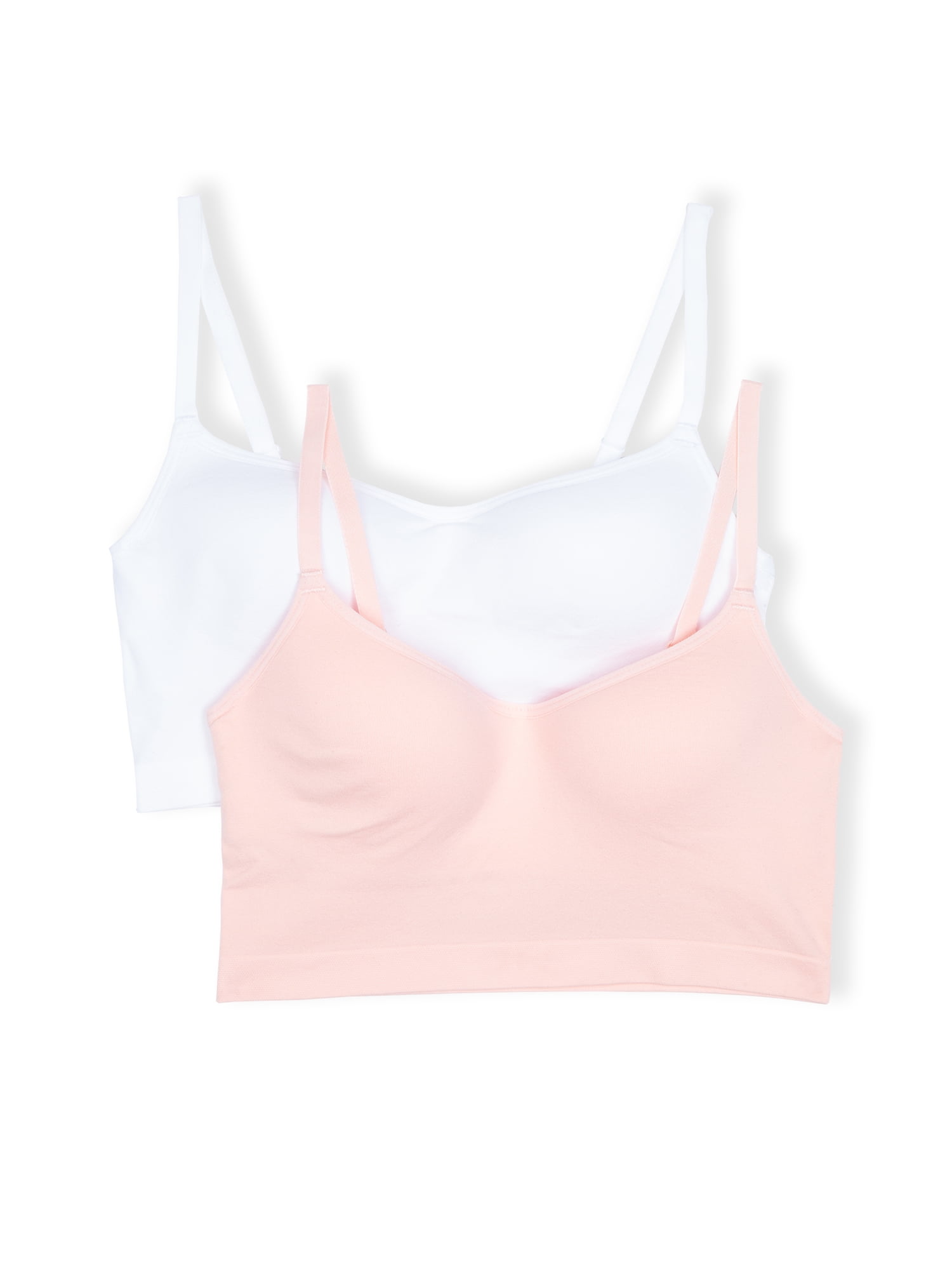 Calvin Klein Big Girls' Molded Underwire Bra (pack Of 2) in Pink