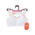 thumbnail image 1 of Wonder Nation Girls' Seamless Ruched Recycled Bra, 2-Pack, Sizes XS-2XL, 1 of 3
