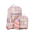 thumbnail image 1 of Wonder Nation Girls Sequin Garden Wonderland 17" Laptop Backpack and Lunch Bag Set, 4-Piece, Pink, 1 of 4