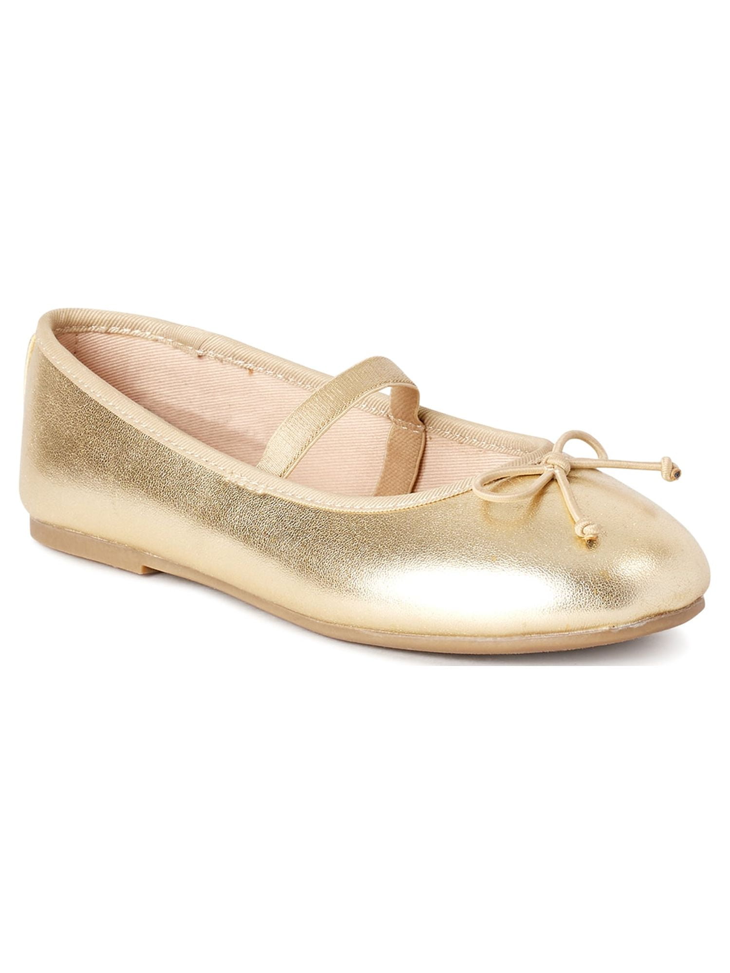 Wonder Nation Girls' Shoes Ballet Flats Gold Size 12
