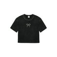 thumbnail image 1 of Wonder Nation Girls Short Sleeve Embellished Trend Tee, Sizes 4-18 & Plus, 1 of 6
