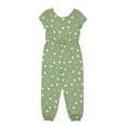 thumbnail image 1 of Wonder Nation Girls Knit Cargo Jumpsuit with Short Sleeves, Sizes 4-18 & Plus, 1 of 5