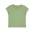 thumbnail image 1 of Wonder Nation Girls Kid Tough Tee with Short Sleeves, Sizes 4-18 & Plus, 1 of 4