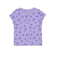 thumbnail image 1 of Wonder Nation Girls Kid Tough Tee with Short Sleeves, Sizes 4-18 & Plus, 1 of 4