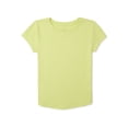thumbnail image 1 of Wonder Nation Girls Short Sleeve Kid Tough T-Shirt, Sizes 4-18 & Plus, 1 of 3