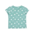 thumbnail image 1 of Wonder Nation Girls Short Sleeve Kid Tough T-Shirt, Sizes 4-18 & Plus, 1 of 3