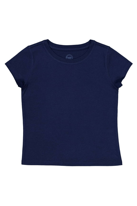 Girls Short Sleeve Kid Tough T-Shirt, Sizes 4-18 & Plus