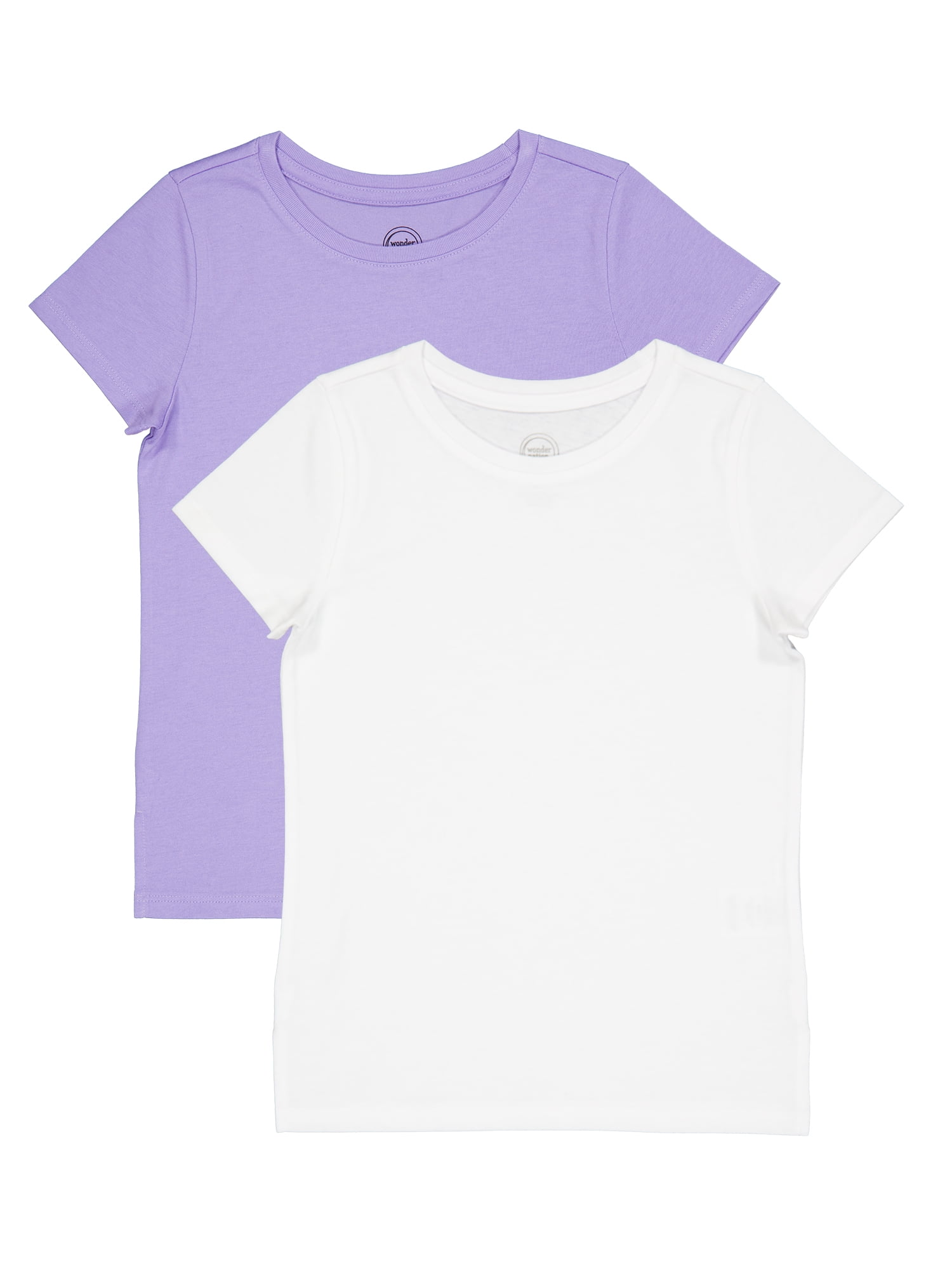 Wonder Nation Girls Short Sleeve Kid Tough Tunic Tee, Sizes 4-18 & Plus