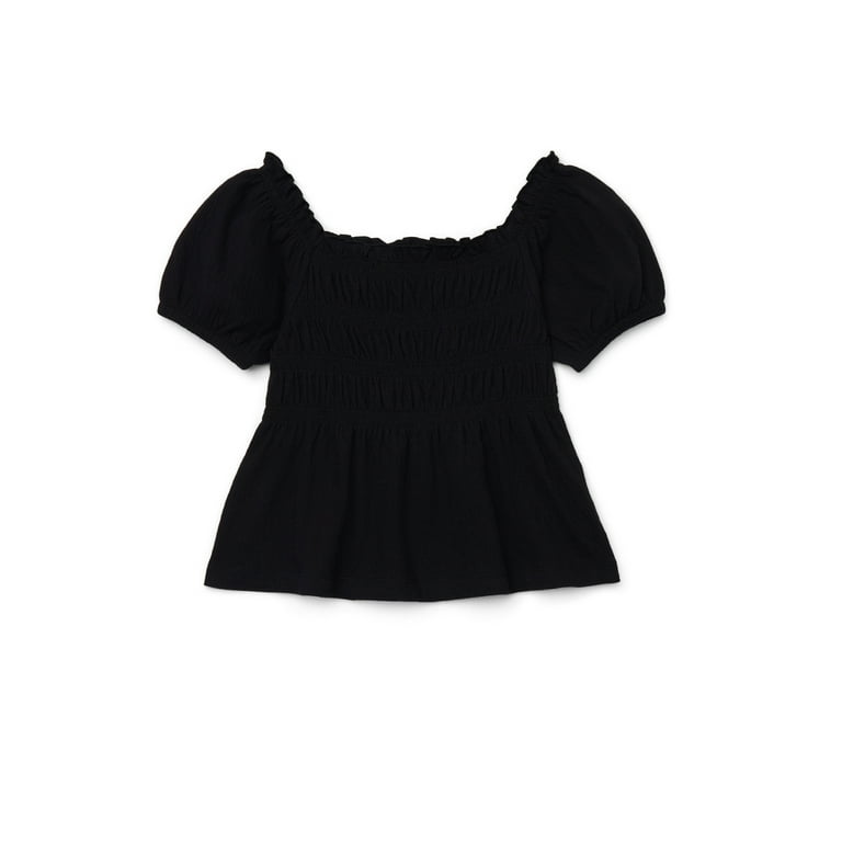 ESMOK ♡balloon tops black balloon tops black | ESMOK