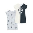 thumbnail image 1 of Wonder Nation Girls Short Sleeve Nightgown, 2-Pack, Size 4-18 & Plus, 1 of 5
