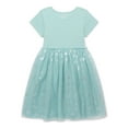 thumbnail image 1 of Wonder Nation Girls Short Sleeve Tutu Dress, Sizes 4-18 & Plus, 1 of 3
