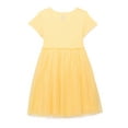 thumbnail image 1 of Wonder Nation Girls Short Sleeve Tutu Dress, Sizes 4-18 & Plus, 1 of 3