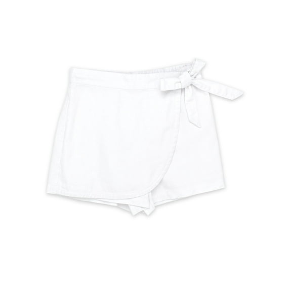 Wonder Nation Girls Side Tie Skort, Sizes 4-18 & Plus