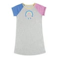 thumbnail image 1 of Wonder Nation Girls’ Sleep Gown with Short Sleeves, Sizes 4-18 & Plus, 1 of 2